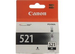 Струйный картридж CANON CLI-521 Bk чёрный фото