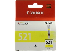 Струйный картридж CANON CLI-521 Y жёлтый